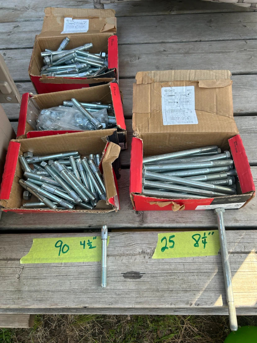 Anchor bolts and more