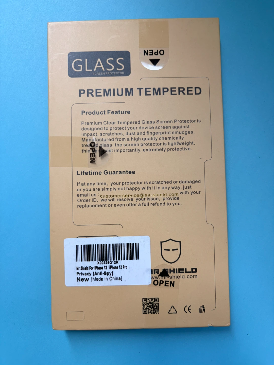 iPhone 12 Screen Protector 3 Pack - photo 2