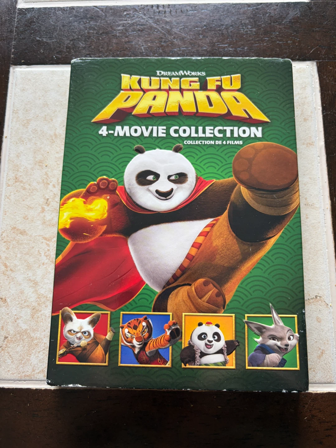 New Sealed Kung Fu Panda: 4-Movie DVD Collection