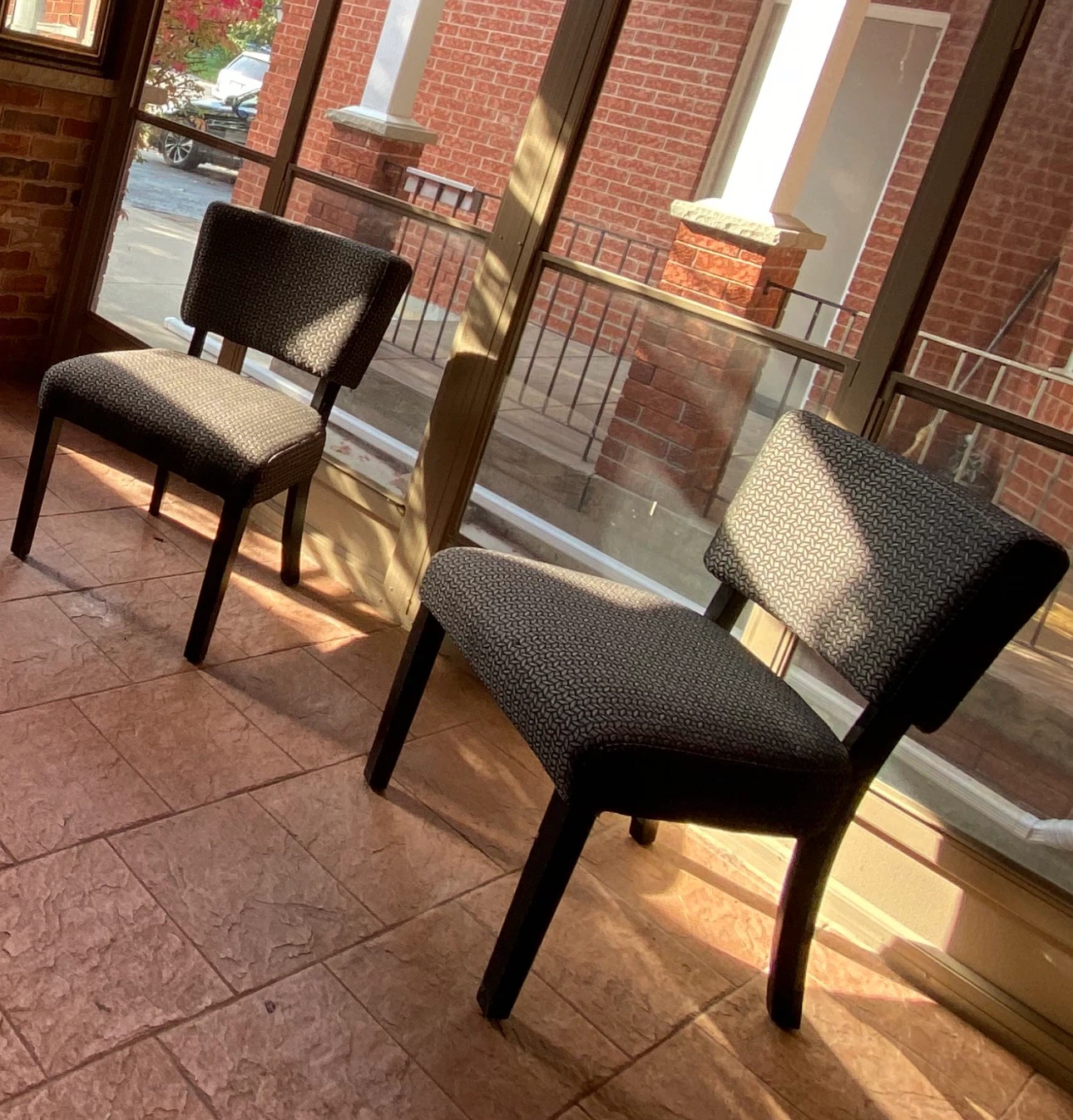 Set of 2 Upholstered Chairs