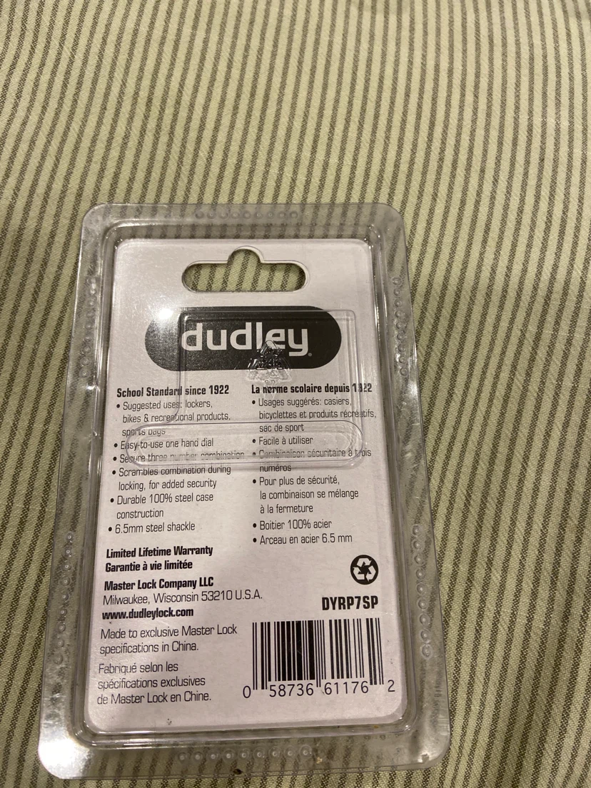 Dudley Combination Lock - photo 2