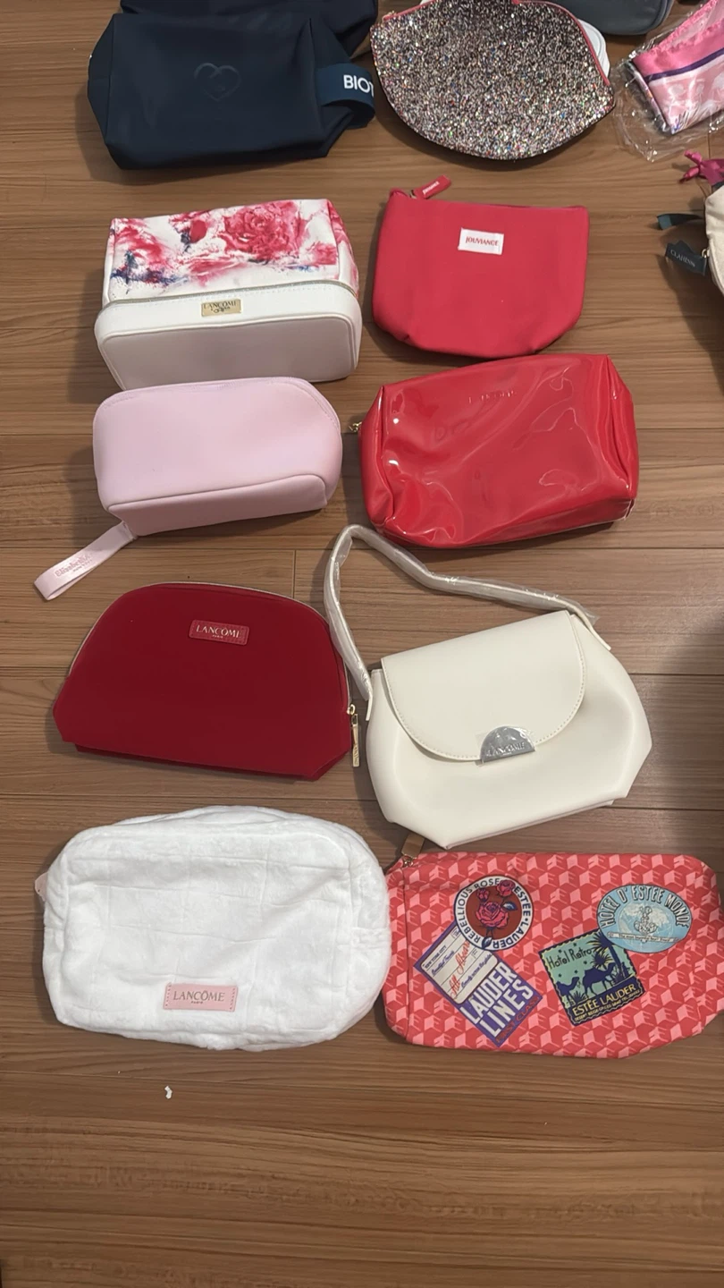 Pink Quilted Makeup Bag - photo 2