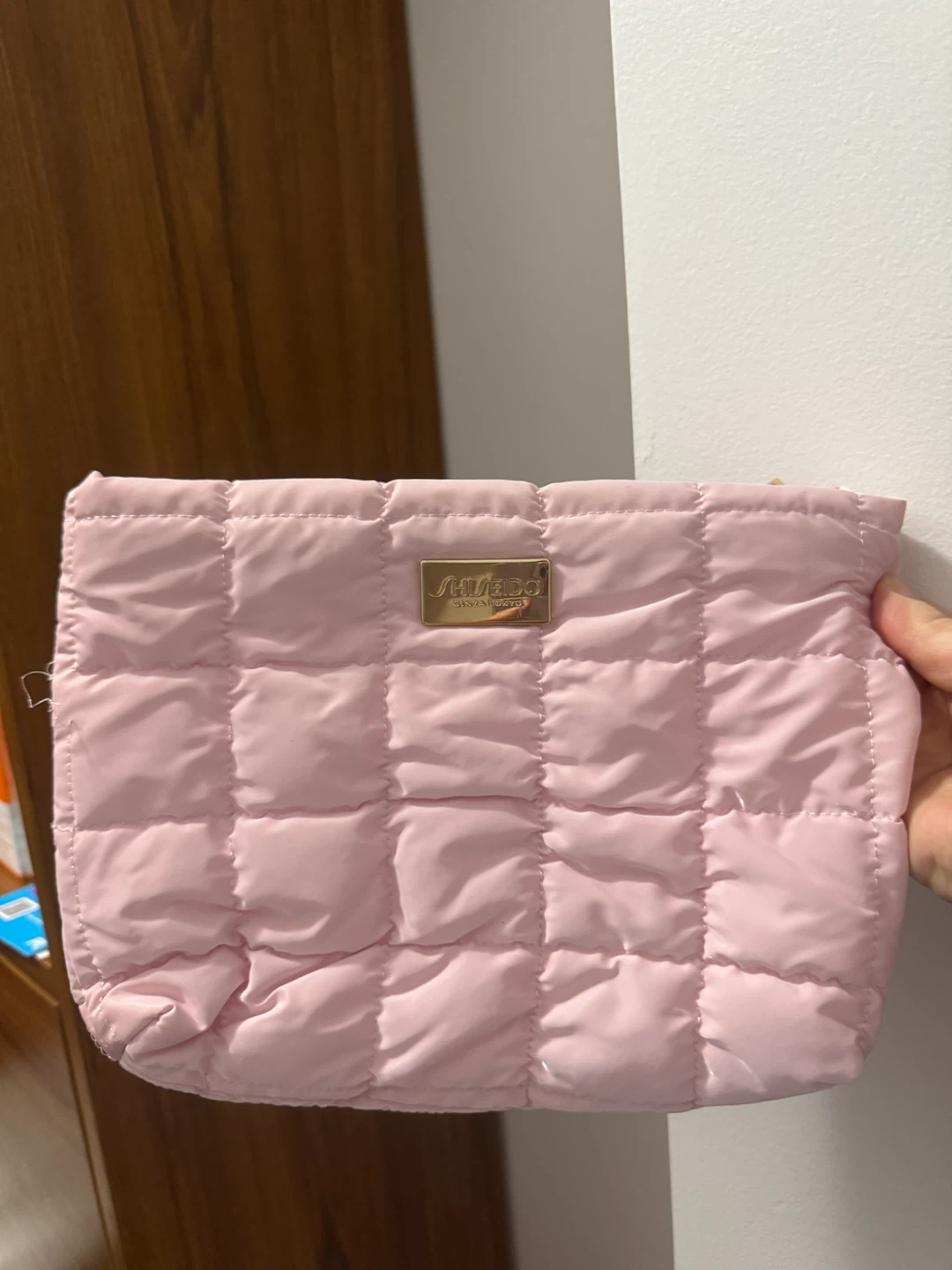 Pink Quilted Makeup Bag - photo 5