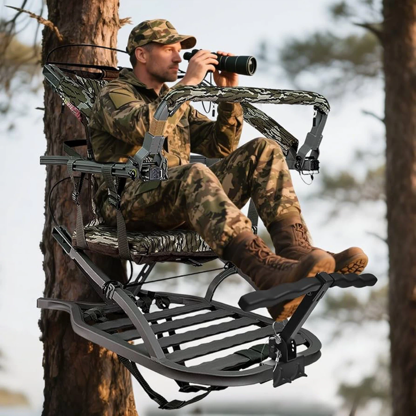 Tryitsbest Adjustable Treestand Foot Rest BNIB - photo 4