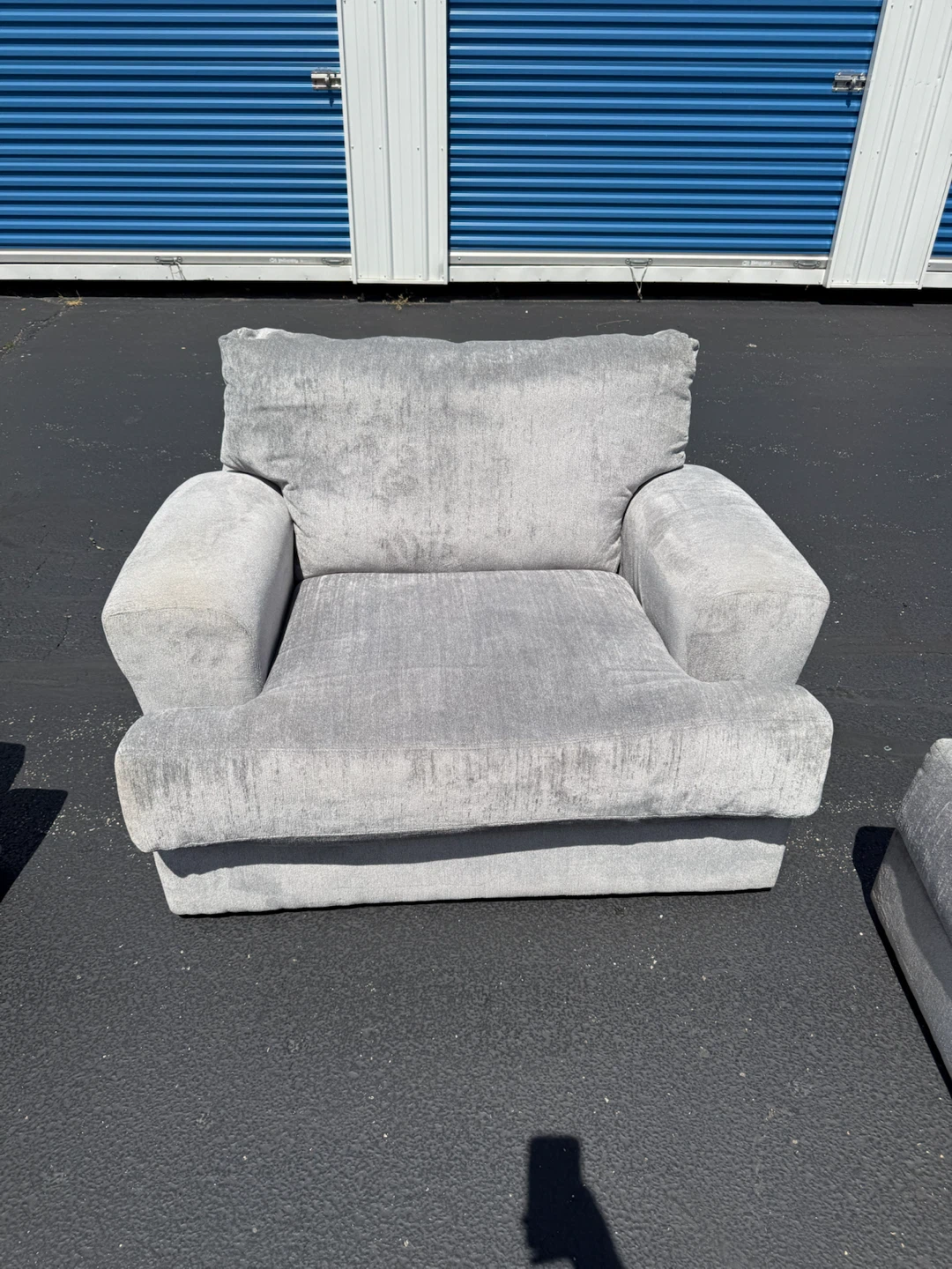 Gray Sofa Set with Armchair - photo 3