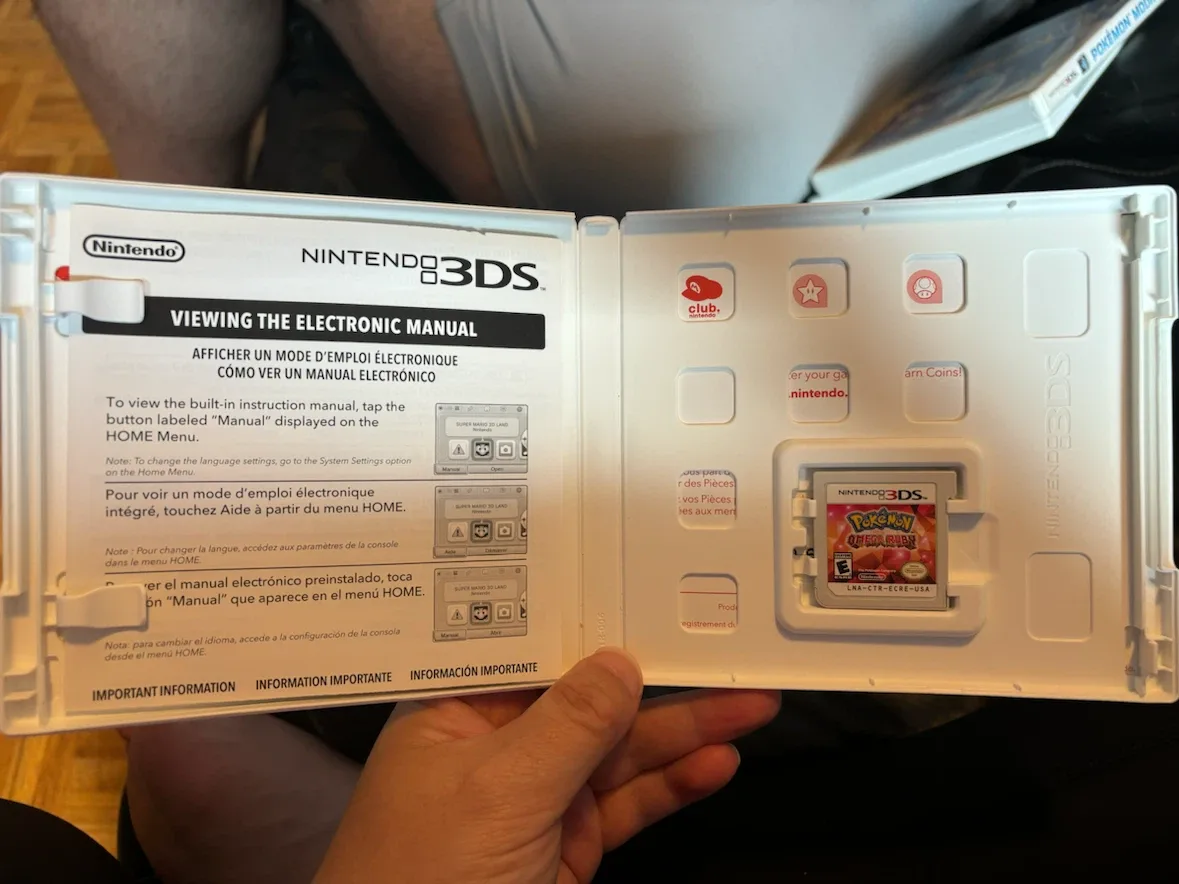 Nintendo 3DS Pokemon Omega Ruby Game - photo 2