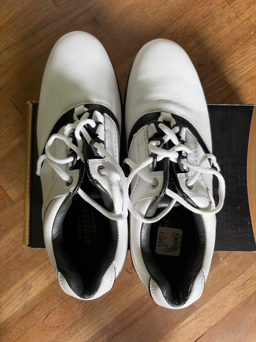 FootJoy Contour Series Golf Shoes - White/Black - photo 4