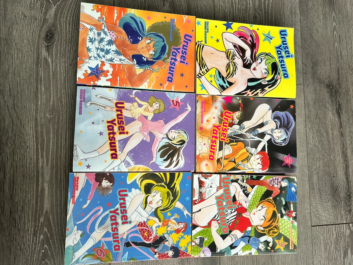 Urusei Yatsura Manga Volumes 1-6 by Rumiko Takahashi - photo 2