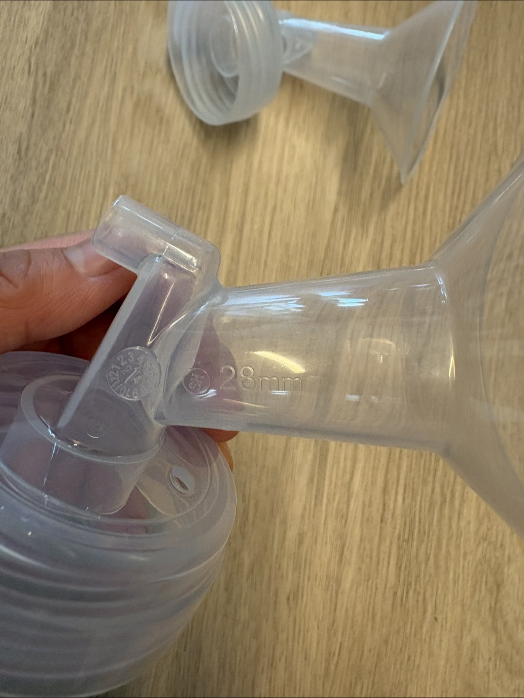 28mm Breast Pump Flanges (2 count) - photo 2
