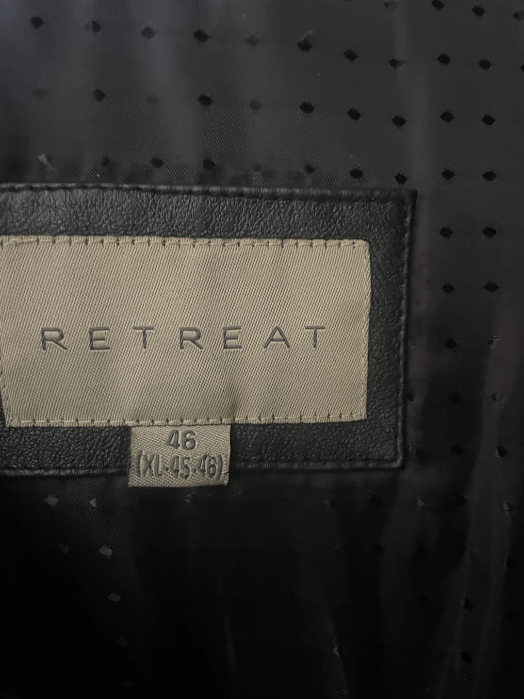 Mint Condition RETREAT 100% Genuine Leather Long Overcoat - XL - photo 5