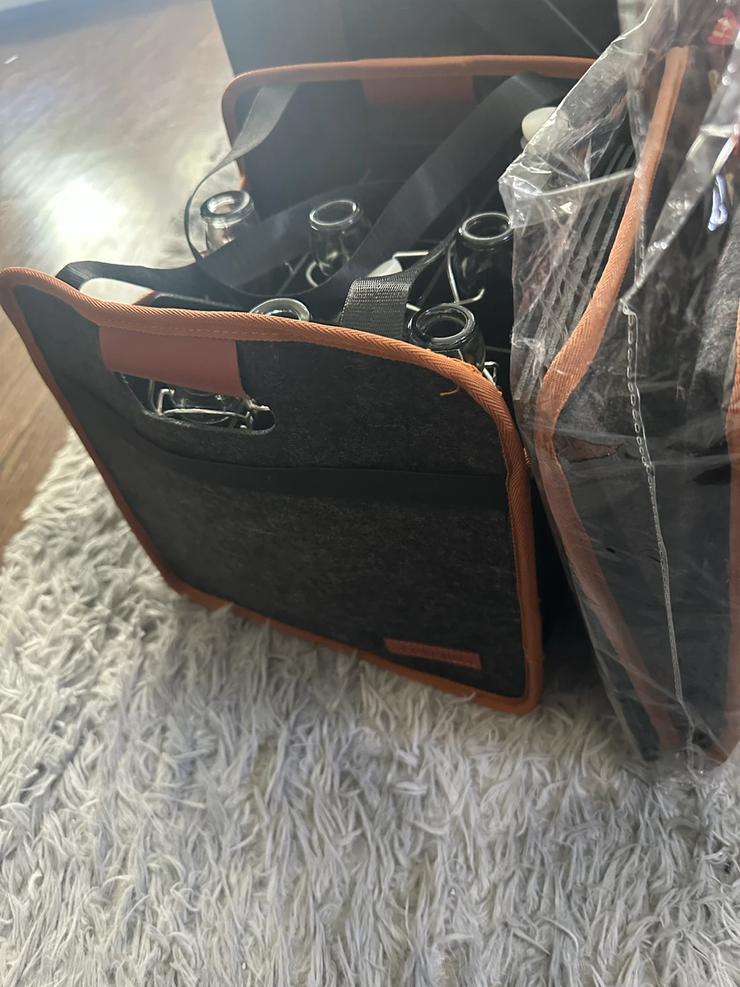 Foyego 9 Bottle Wine Carrier Tote Bag - photo 3
