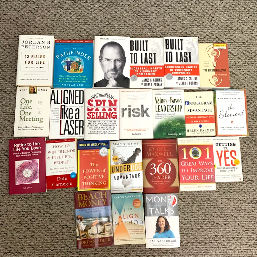 Business Self Help Leadership Success Books $1 Each Book