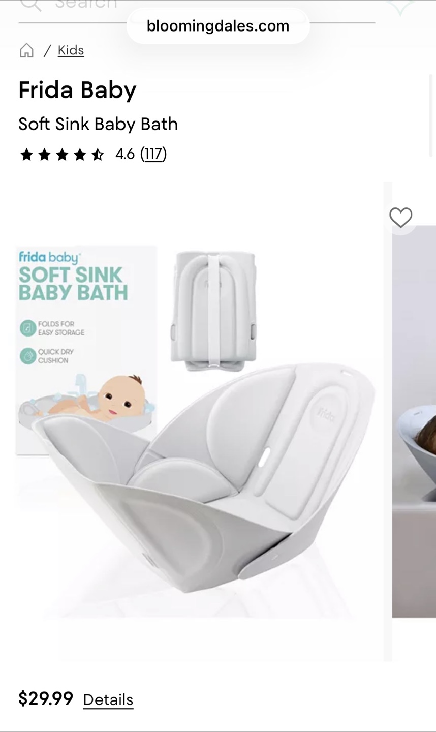 Frida Baby Soft Sink Baby Bath