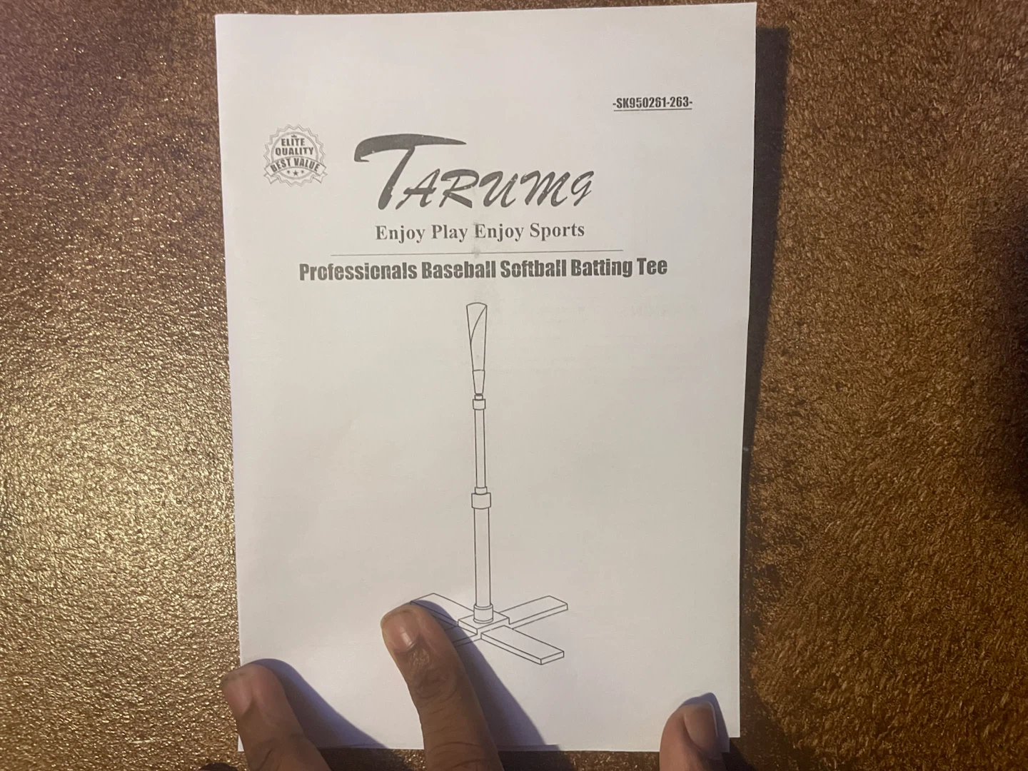 Tarumg Professional Baseball Softball Batting Tee