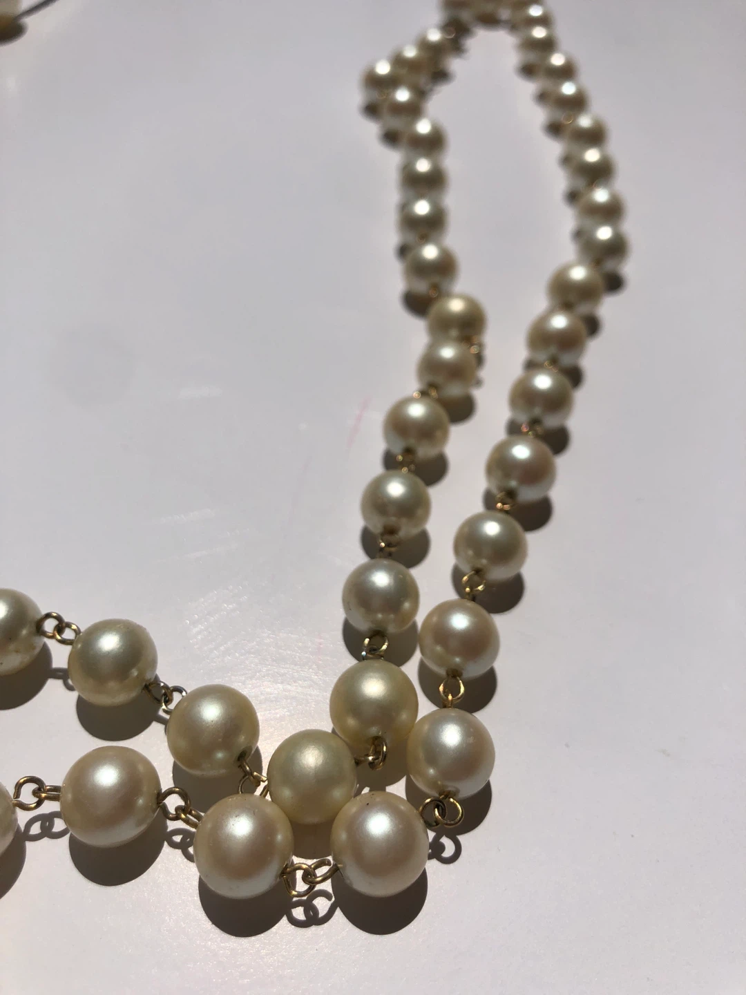 Theree assorted Faux Pearl Necklaces Set - photo 5
