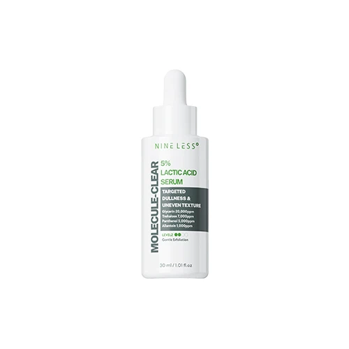 Nine Less Molecule-Clear 5% Lactic Acid Serum