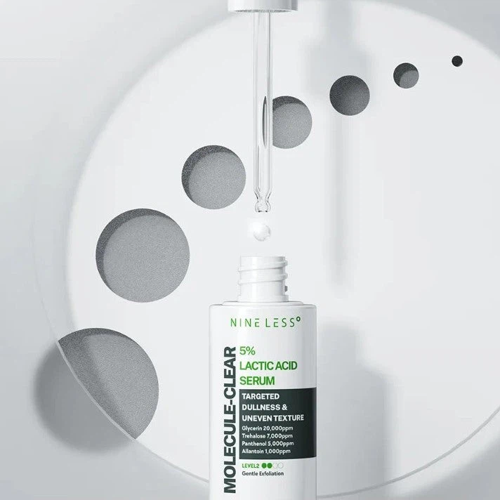 Nine Less Molecule-Clear 5% Lactic Acid Serum - photo 2