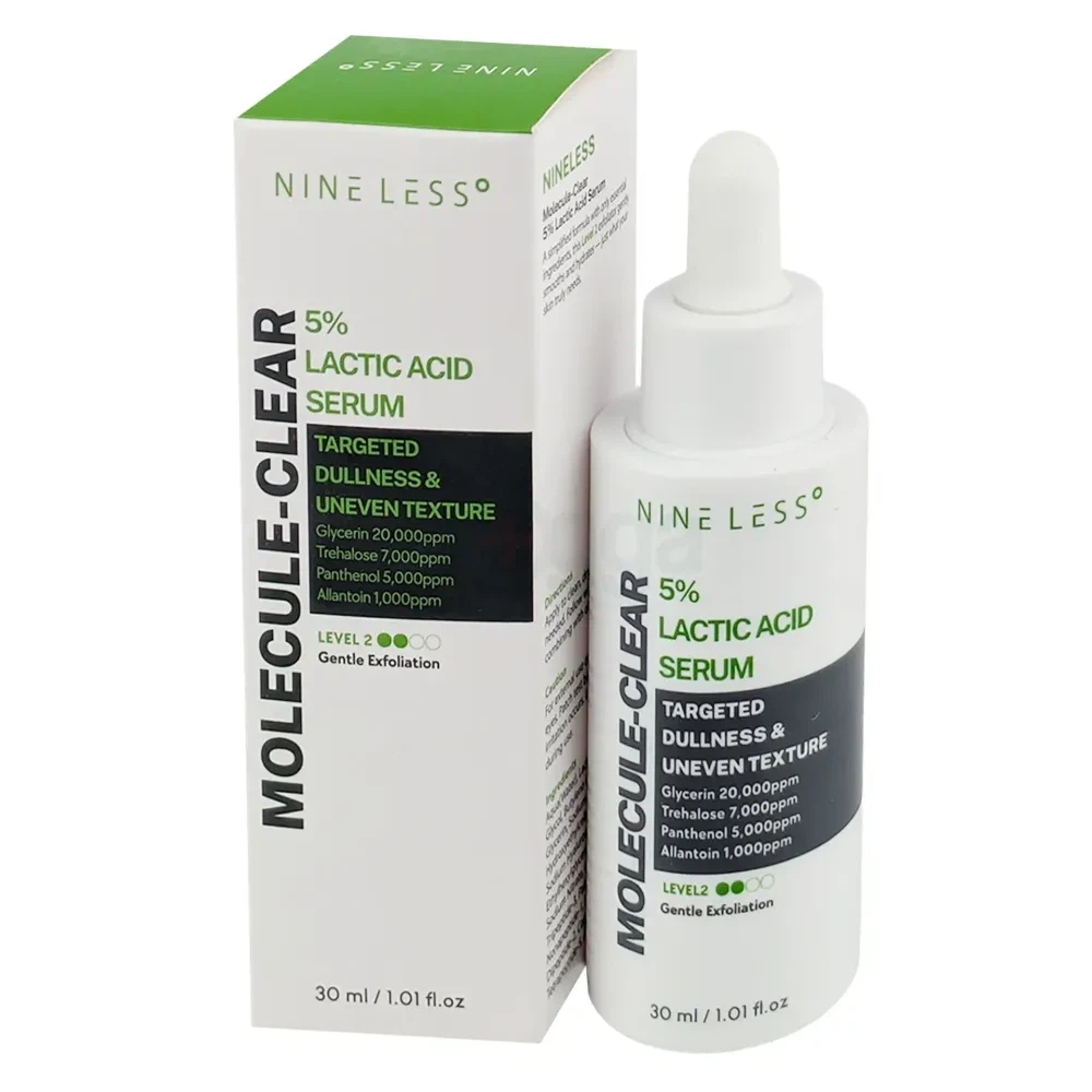 Nine Less Molecule-Clear 5% Lactic Acid Serum - photo 4