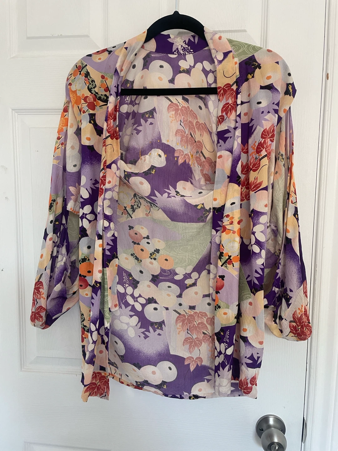 Vintage Authentic Girls Kimono