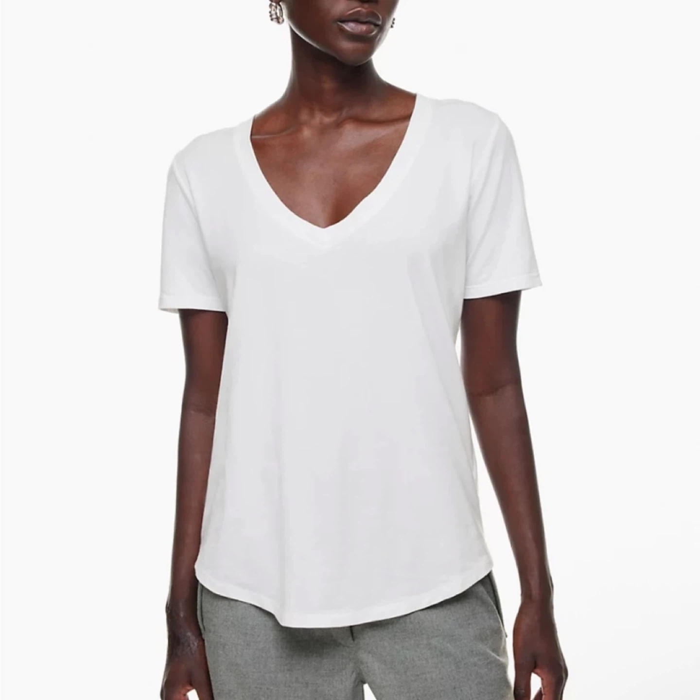 The Group Babaton Cotton Blend T-Shirt - photo 2