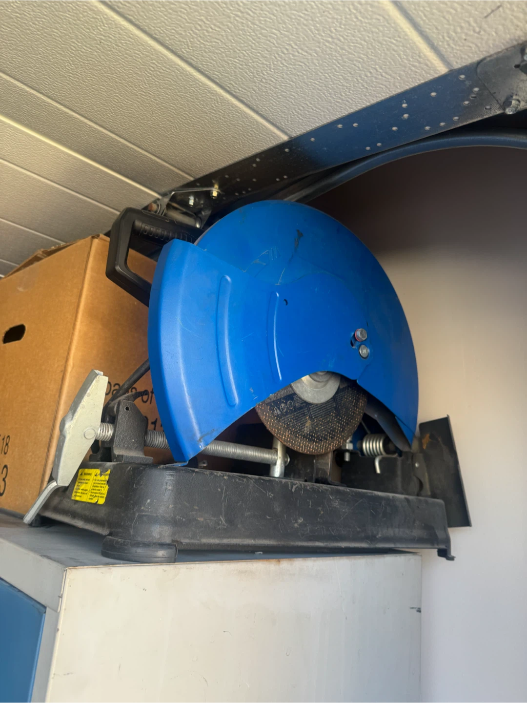 Blue Metal Chop Saw - photo 2