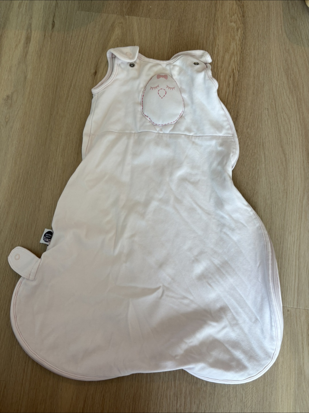 Nested Bean Sleep Sack Size S (0-6 Months) Pink