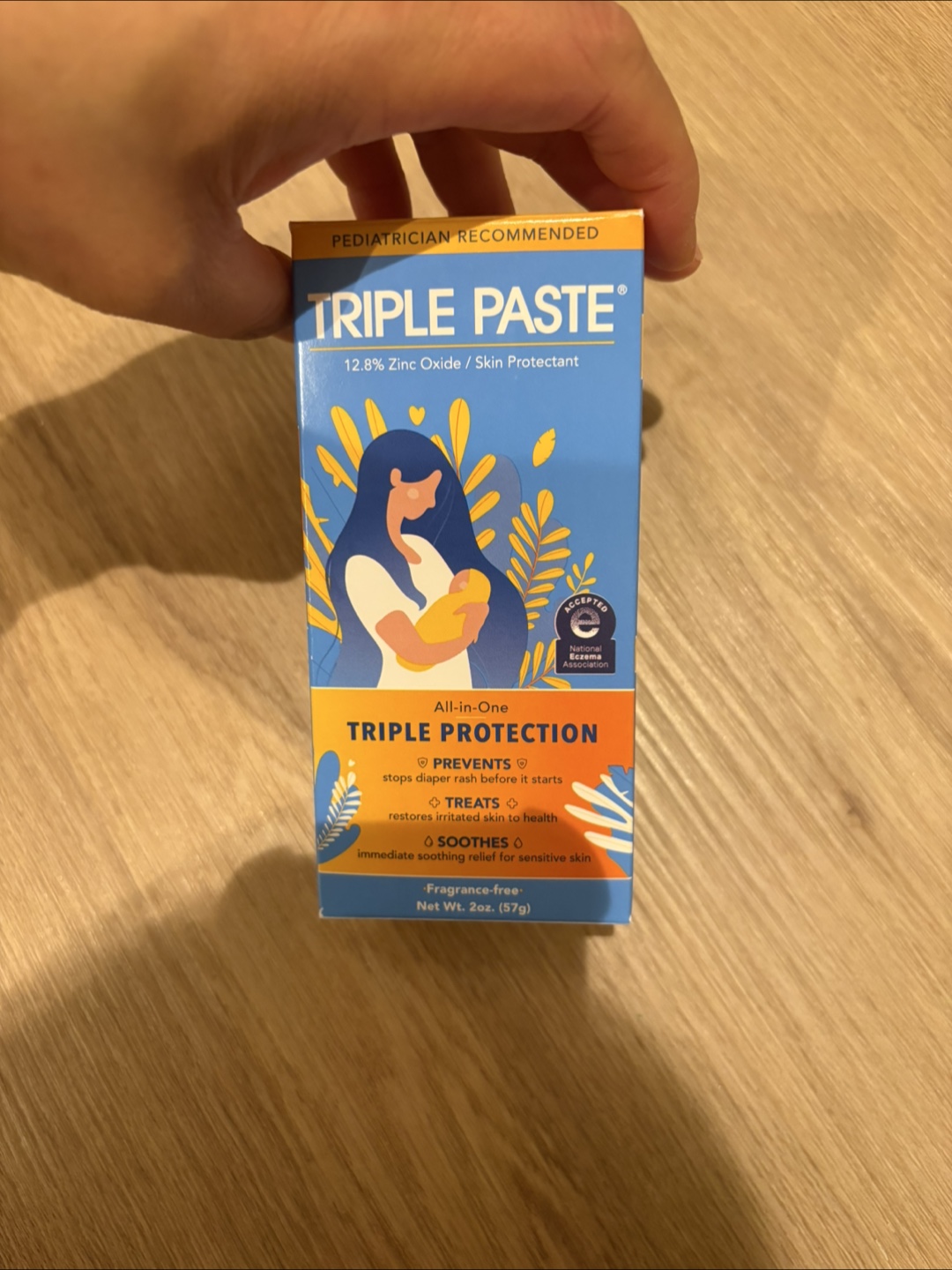 Triple Paste Medicated Ointment 2oz - photo 2