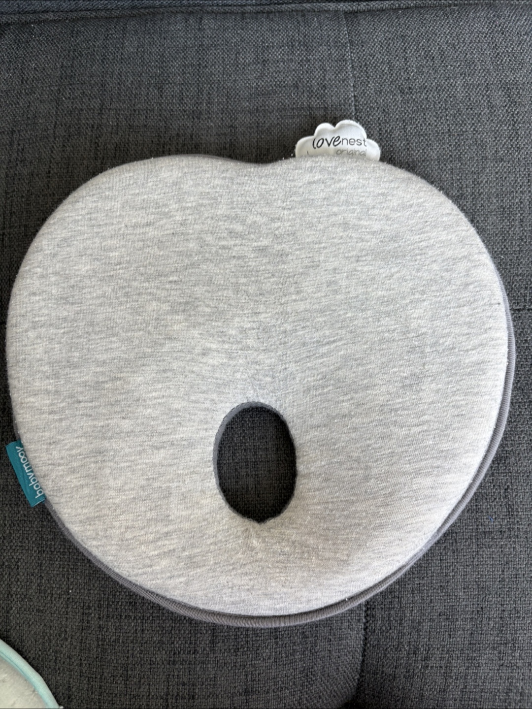 Babymoov LoveNest Original Head Support Pillow Gray - photo 4