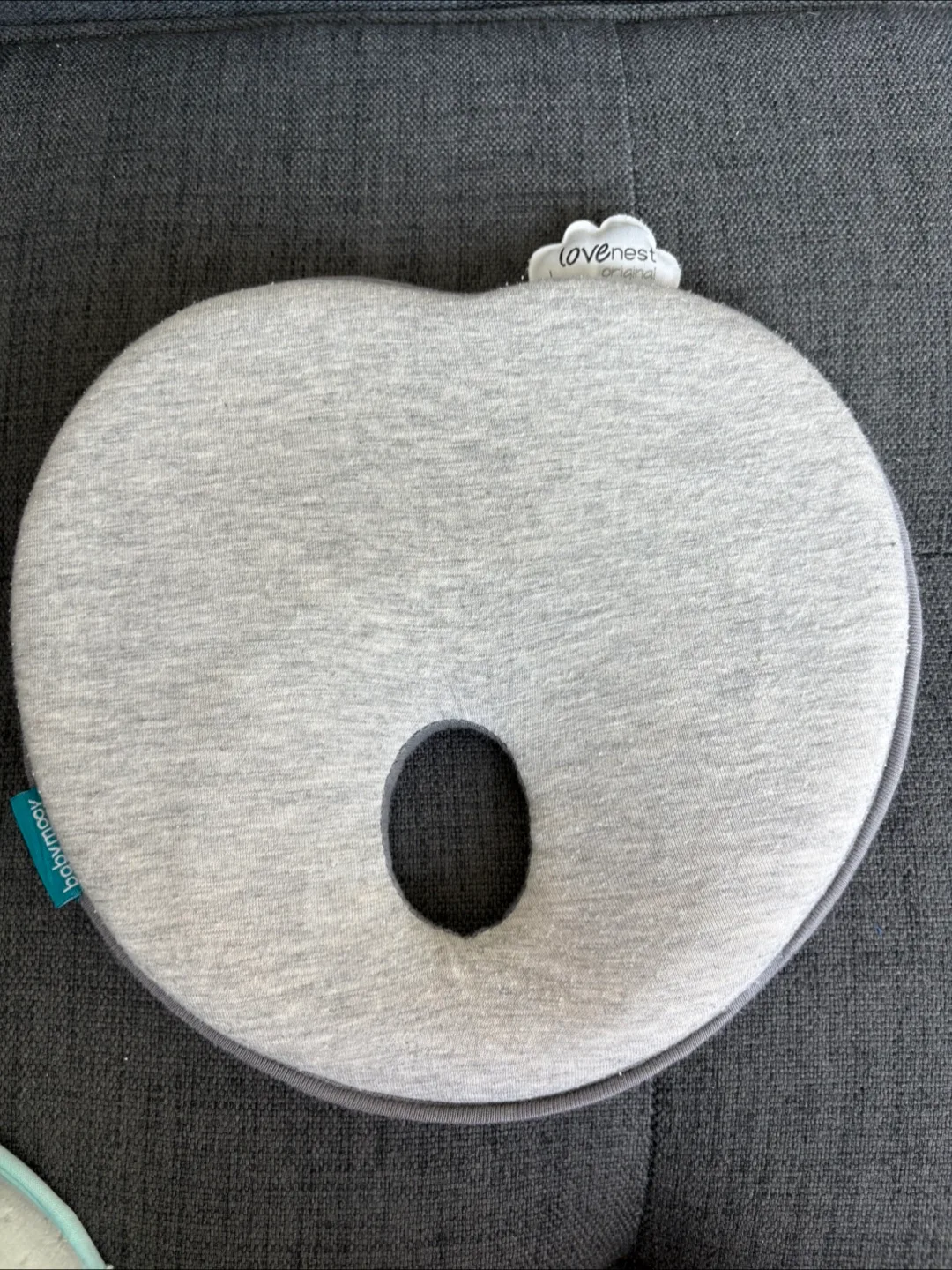 Babymoov LoveNest Original Head Support Pillow Gray - photo 4