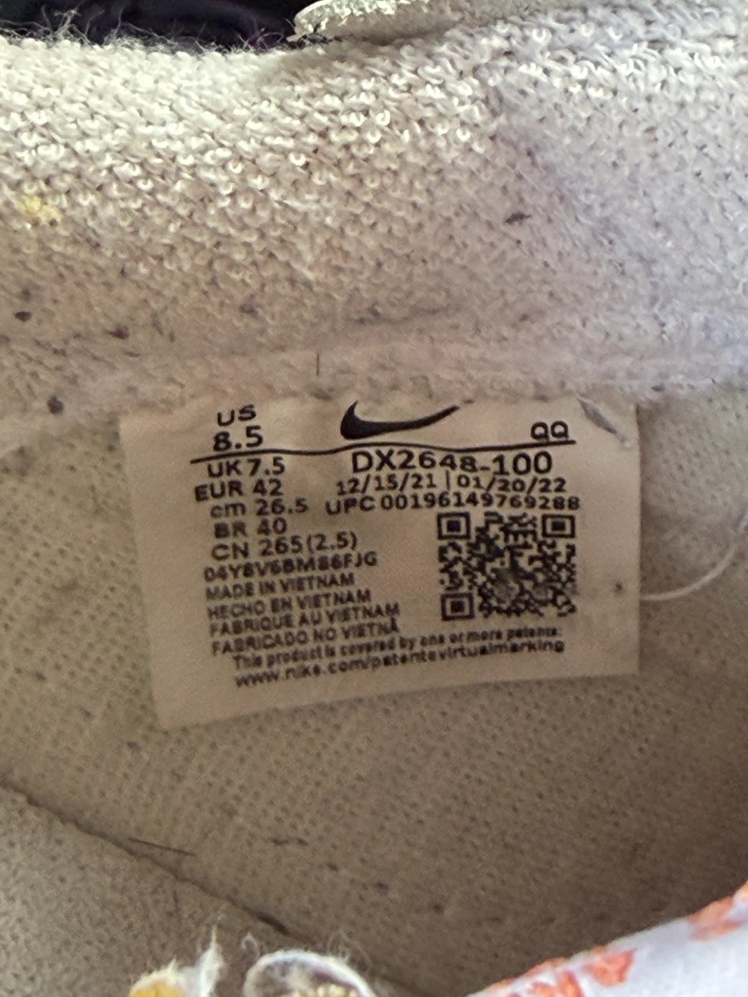 Nike Blazer Low DX2648-100 Sneakers - photo 2