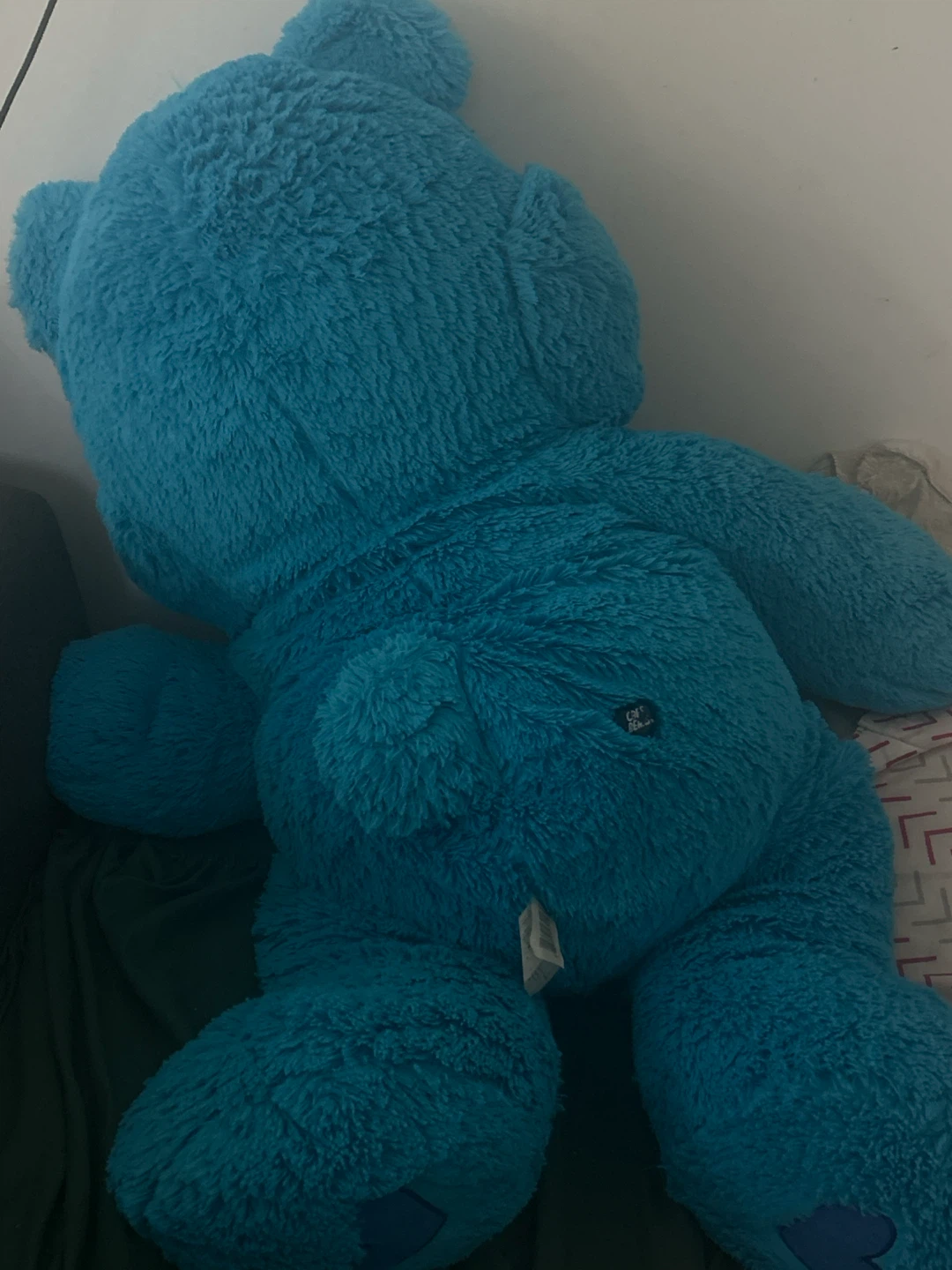 Blue Care Bear Plush Toy - photo 2