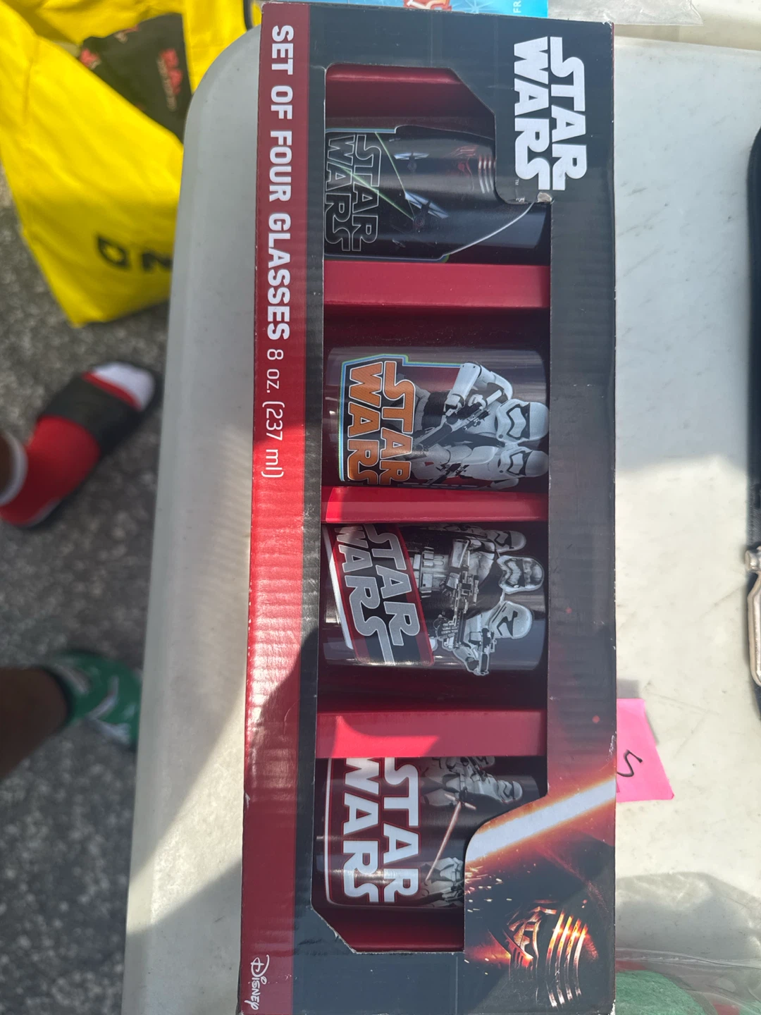 Star Wars Set of 4 Glasses