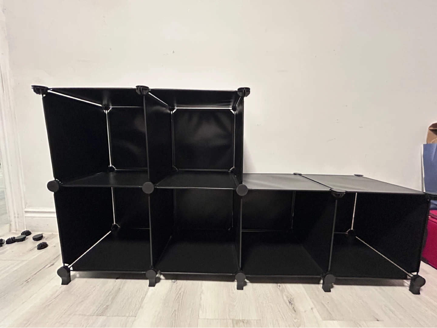 Black Modular Storage Cube Organizer - photo 3
