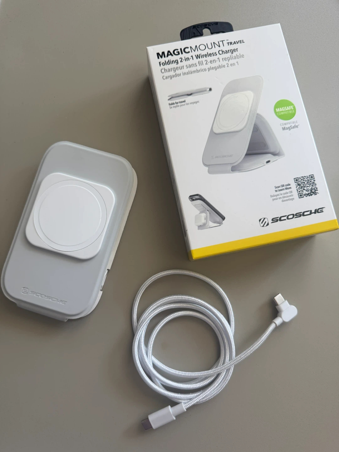 MagicMount Travel 2-in-1 Wireless Charger