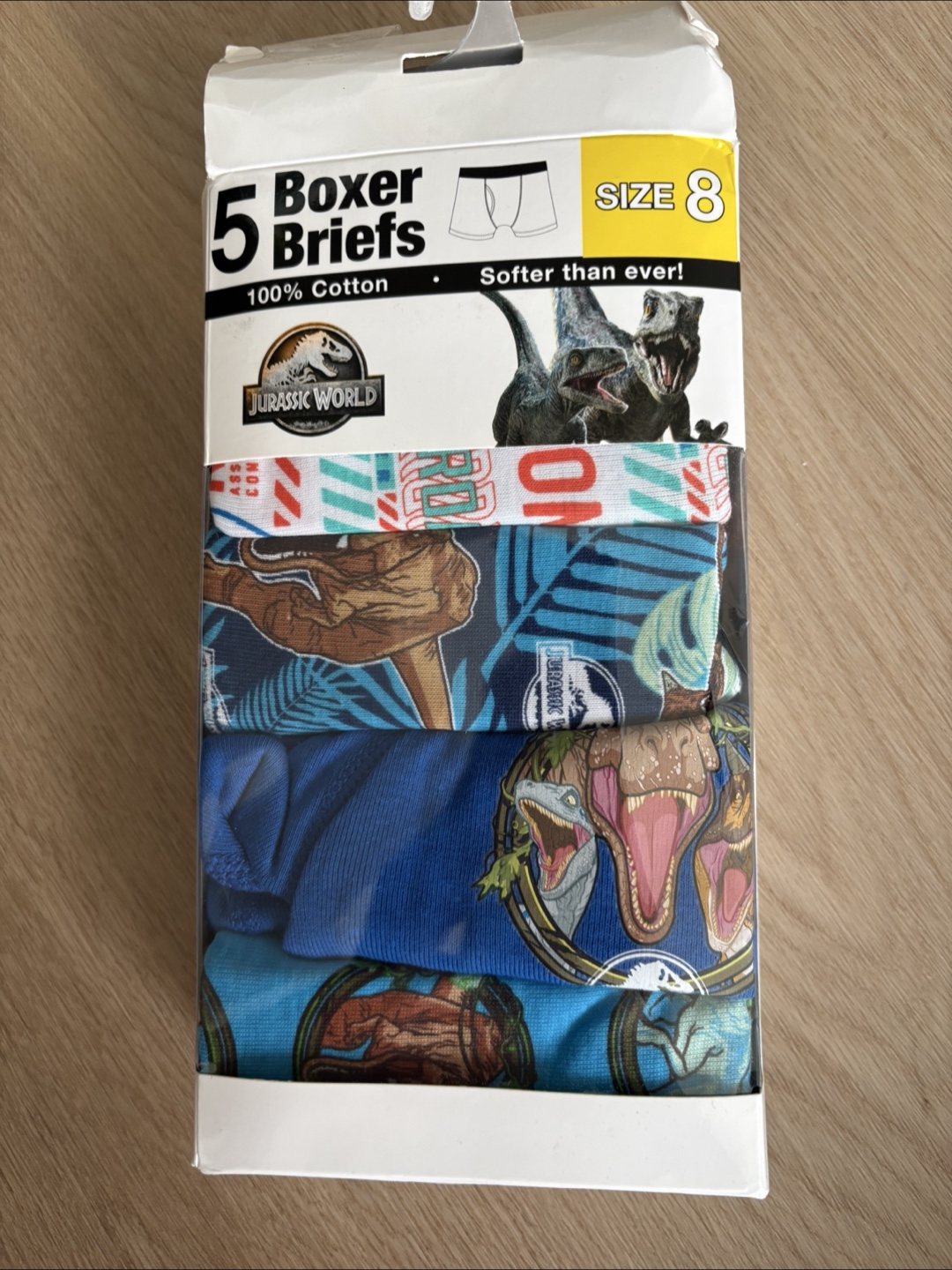 Jurassic World 5 Boxer Briefs - Size 8 - photo 5
