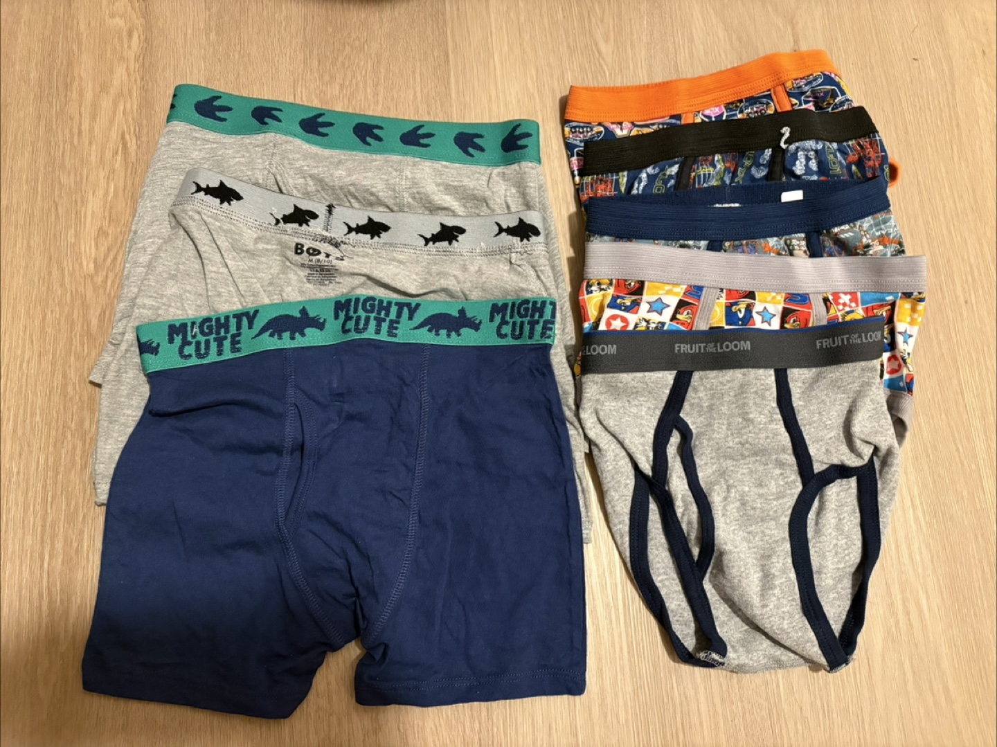 Boys Underwear Lot - Size M (8/10)