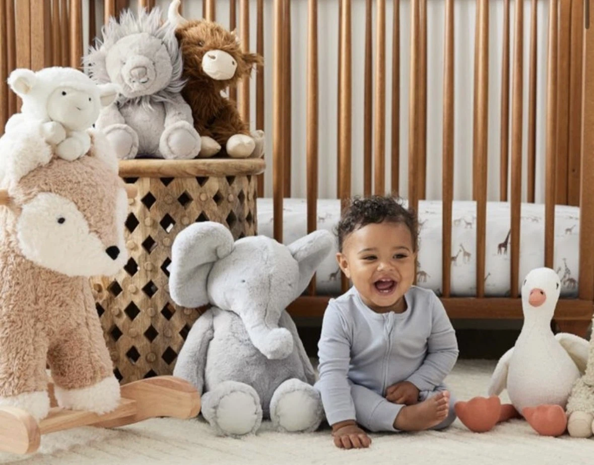 Pottery Barn Elephant Plush - photo 4