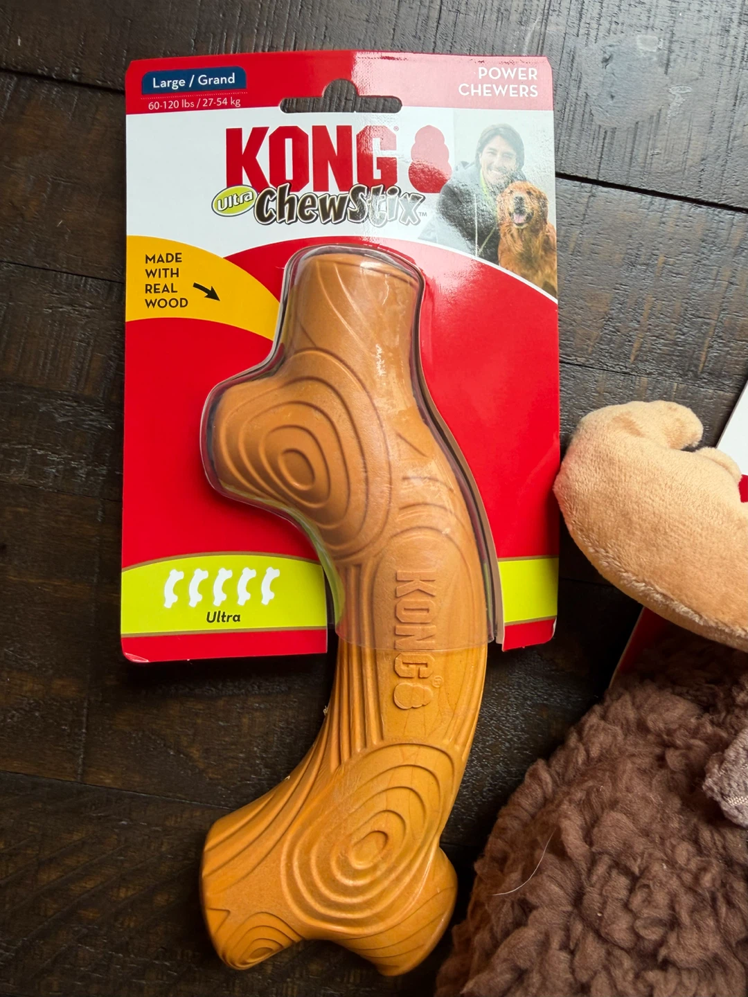 Bundle of 2 new dog toys! KONG ChewStix & Sherps Dog Toys - photo 2