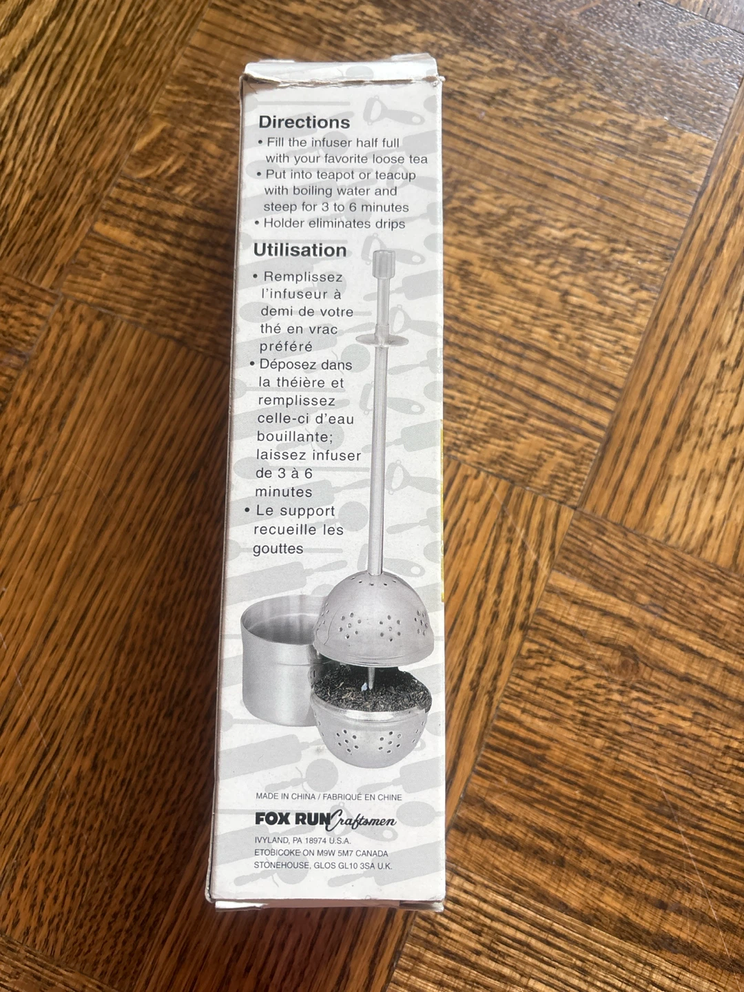 Fox Run Tea Infuser & Holder - photo 2