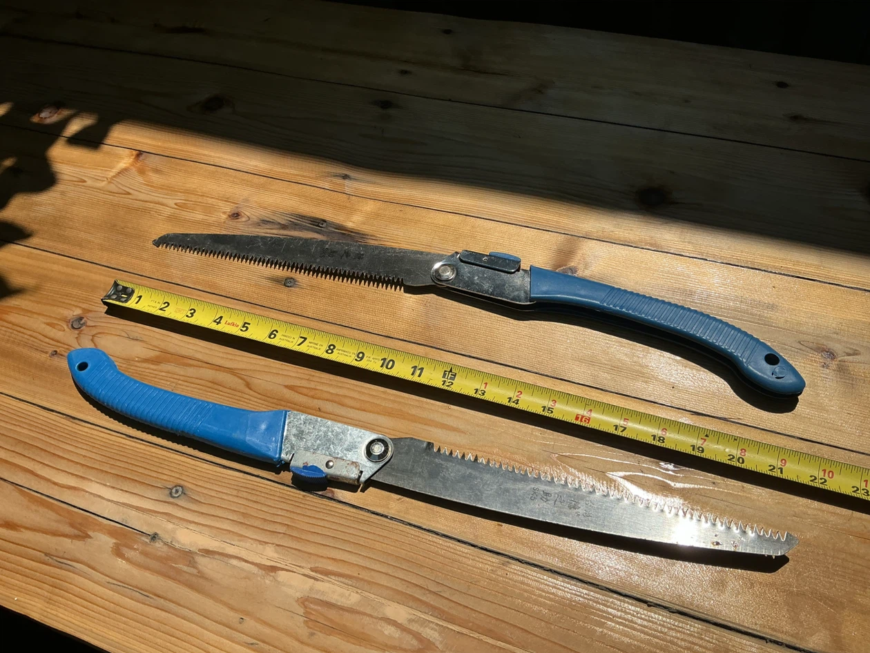 Set of 2 Folding Pruning Hand Saws ! - photo 4