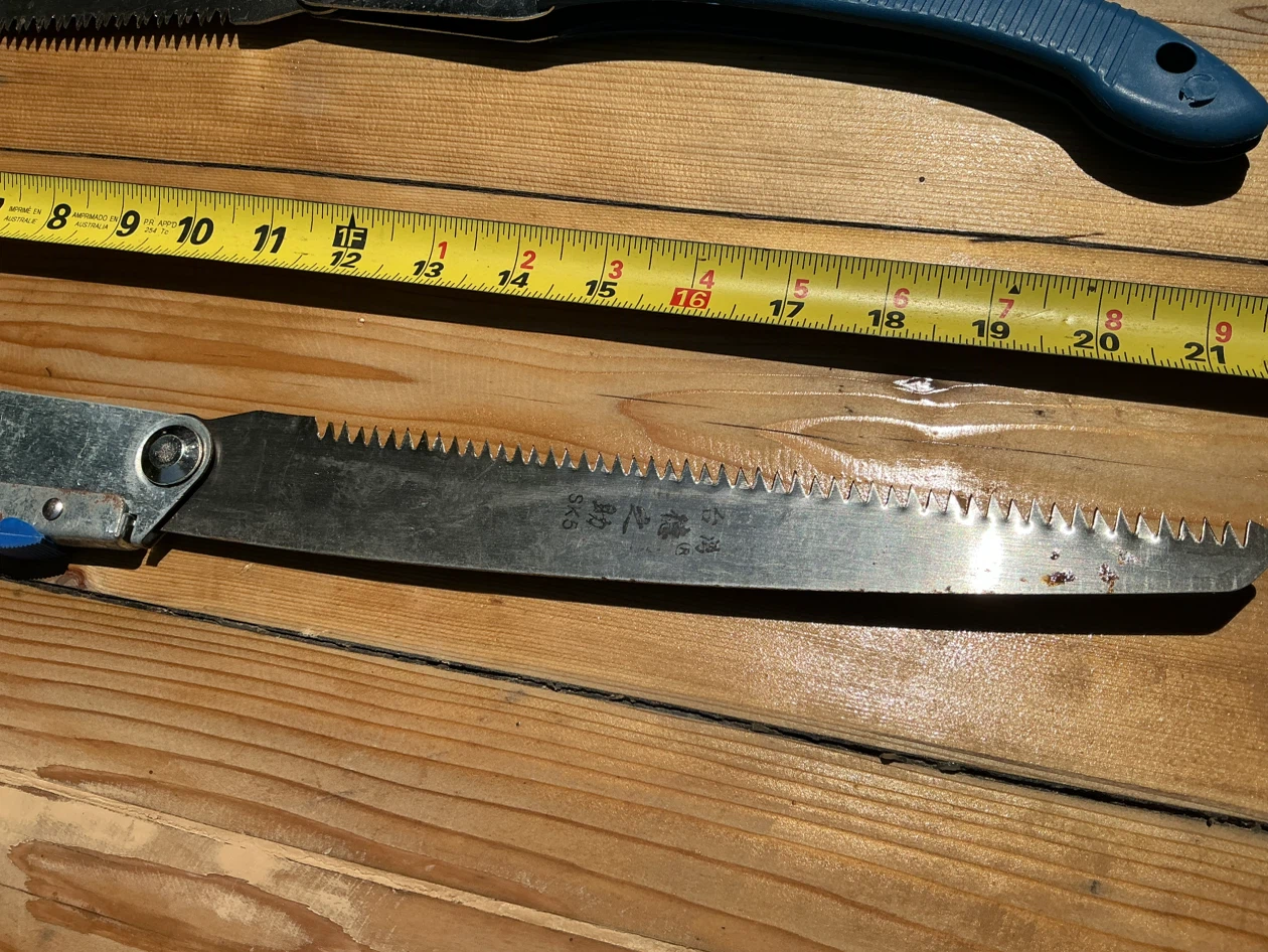 Set of 2 Folding Pruning Hand Saws ! - photo 5