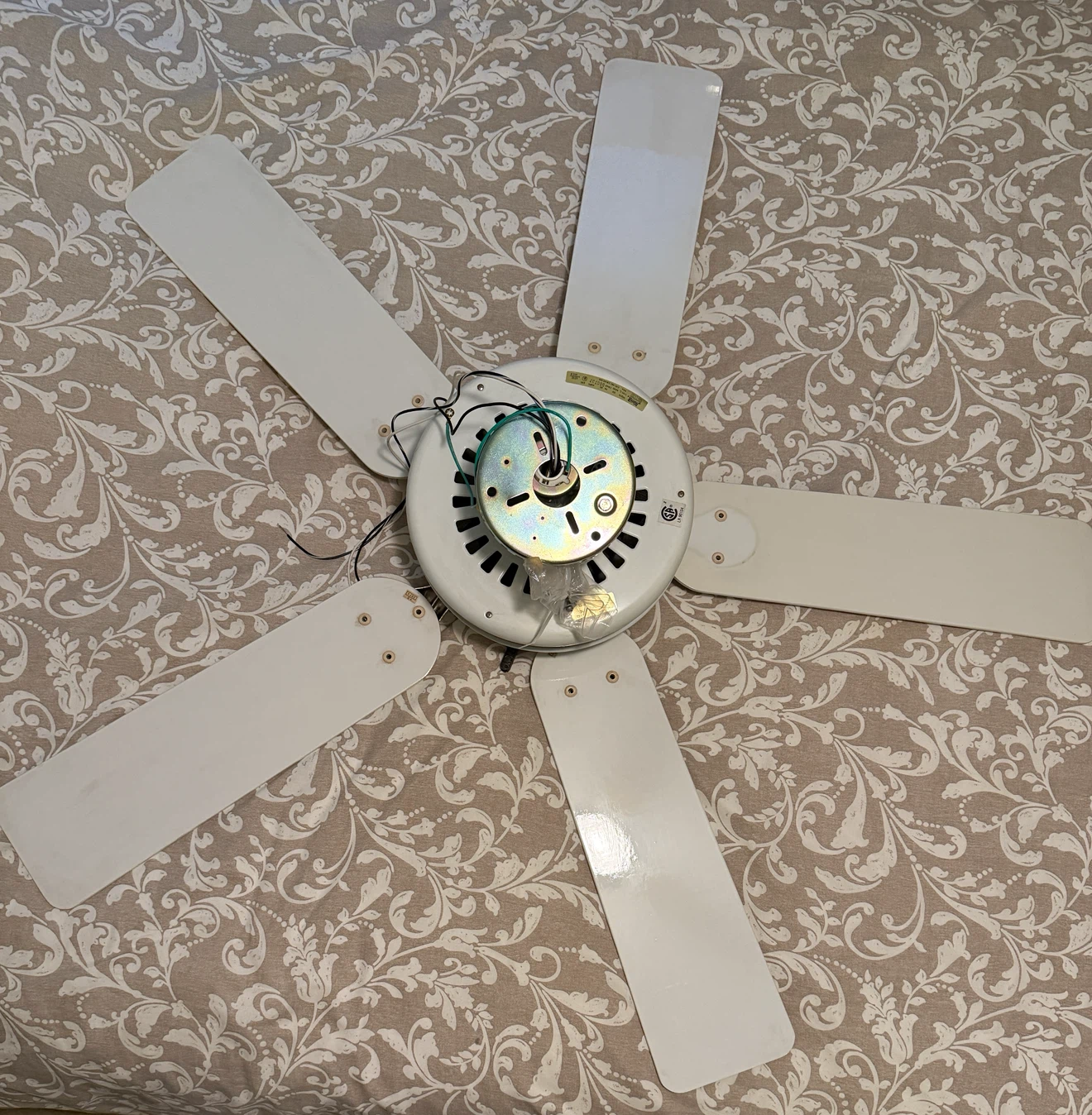5 Blade 52” ceiling fan