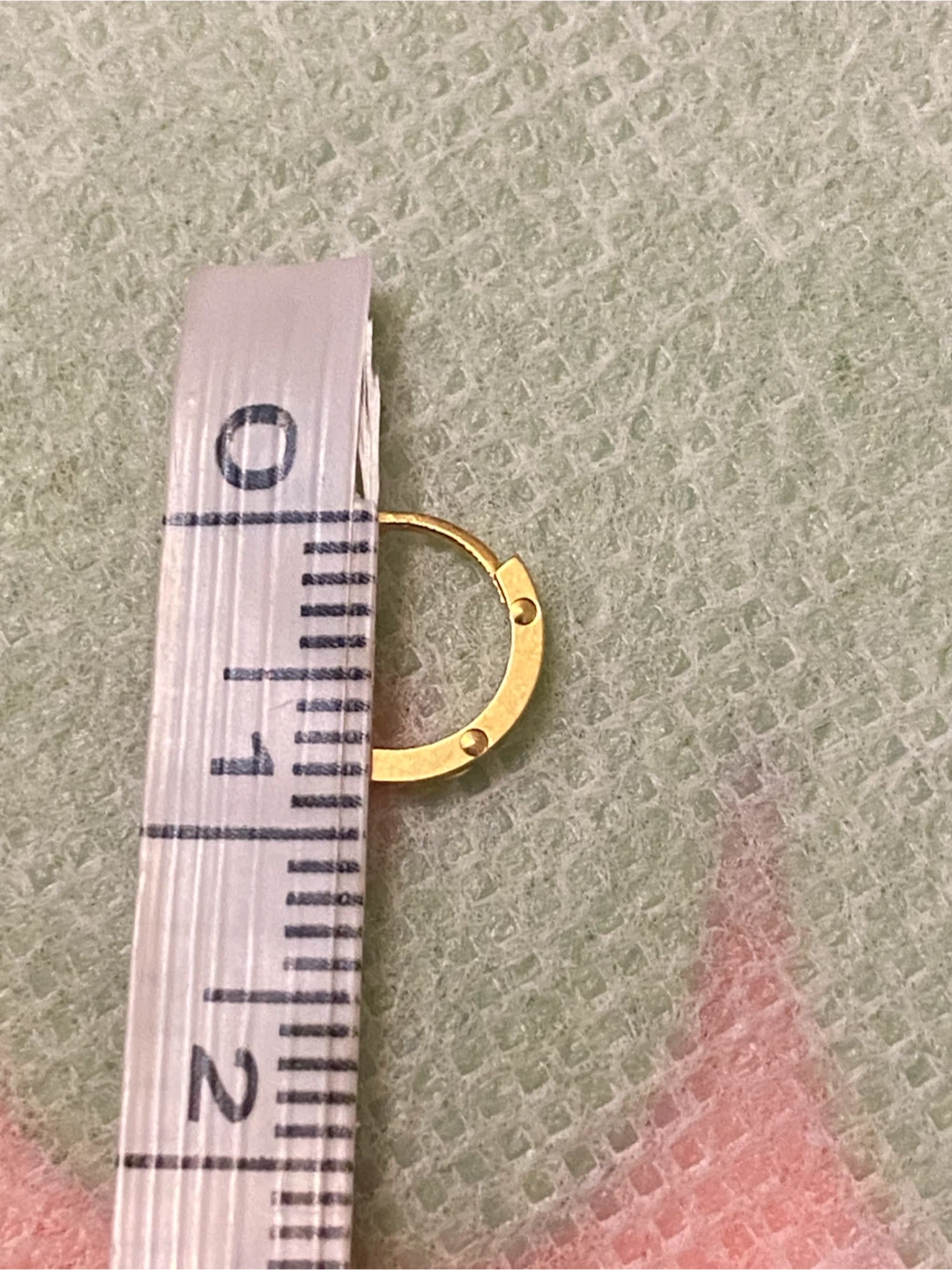 18K Gold Hoop Earrings AU750 - photo 4