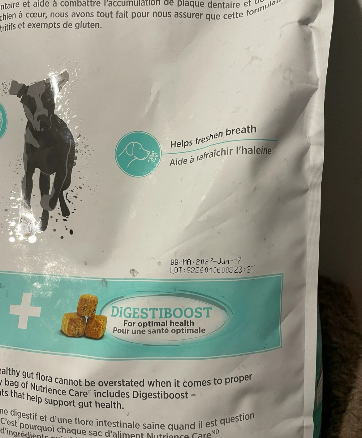 21lbs Nutrience Dog Food - photo 2