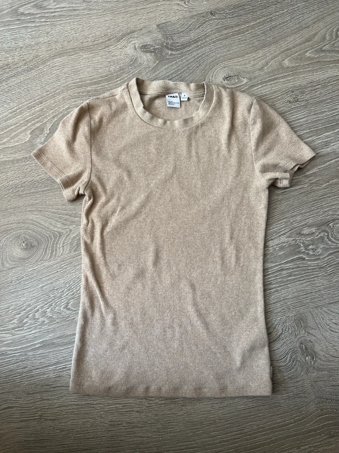 TNA HomeStretch Ribbed T-Shirt - Size S