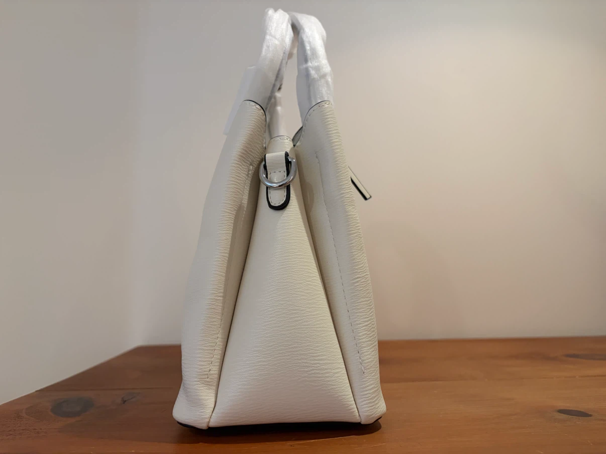 👜 BOX FRESH Elegant Cream Leather Crossbody and Tote Bag - photo 2