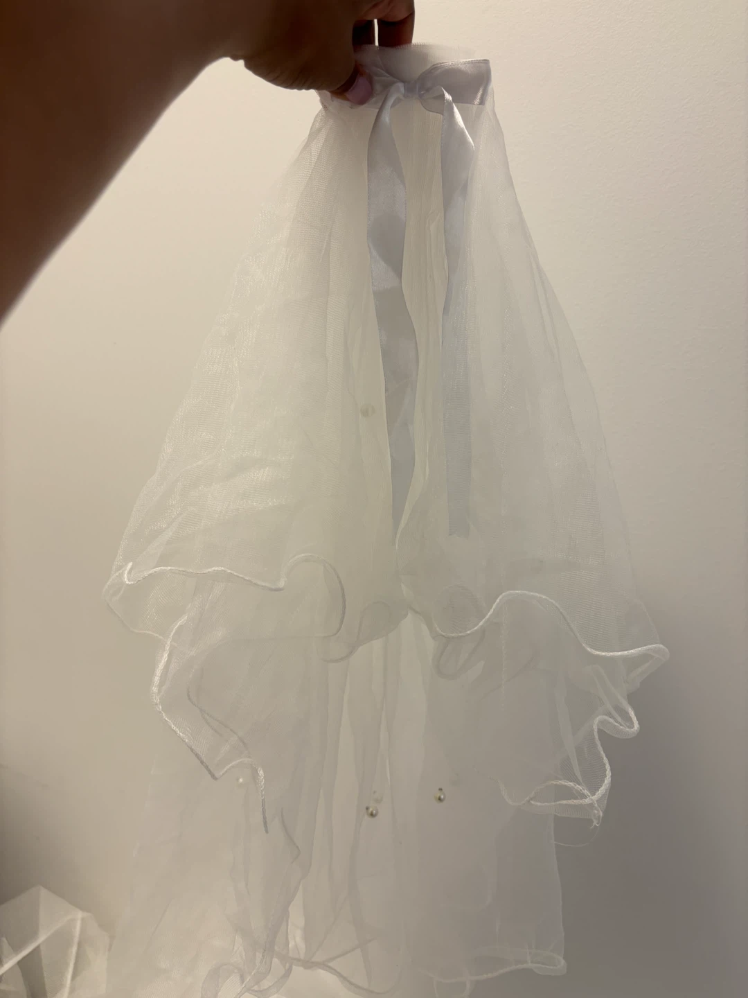Wedding Dress with Veil and Petticoat - photo 4