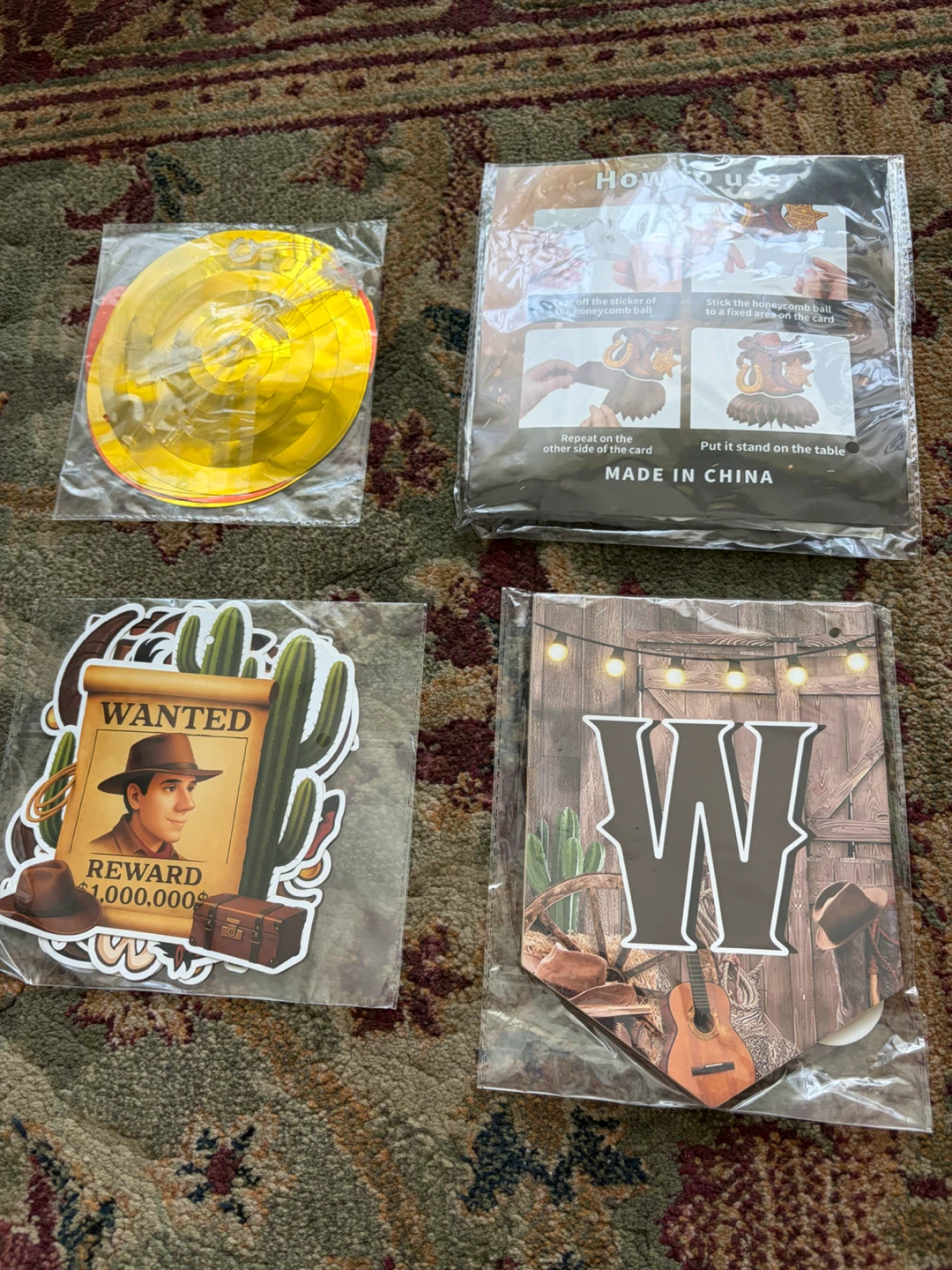 New Wild West/Cowboy Party Decorations - photo 5