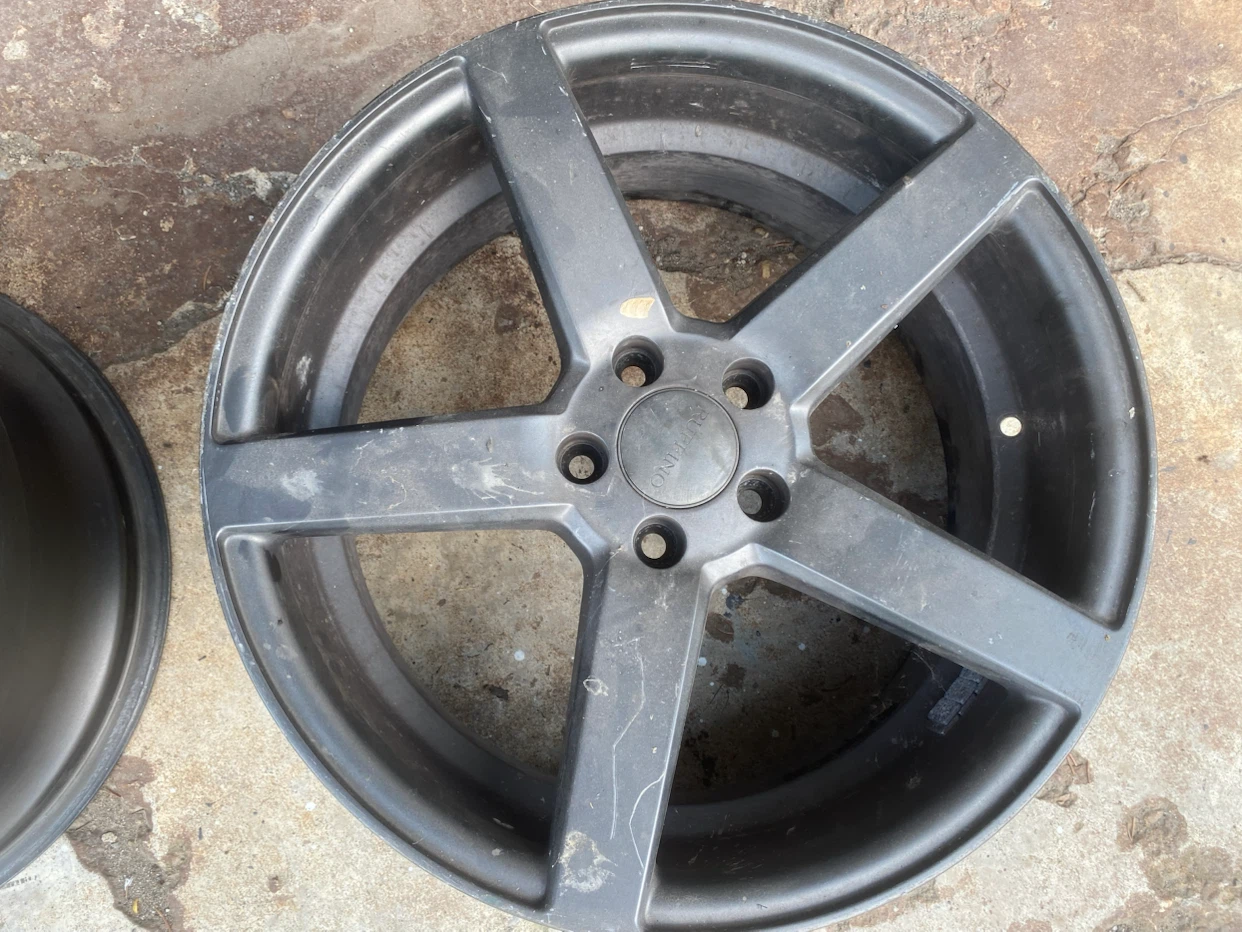 Grey 5-Spoke Aftermarket Rims (Set of 4) - photo 3