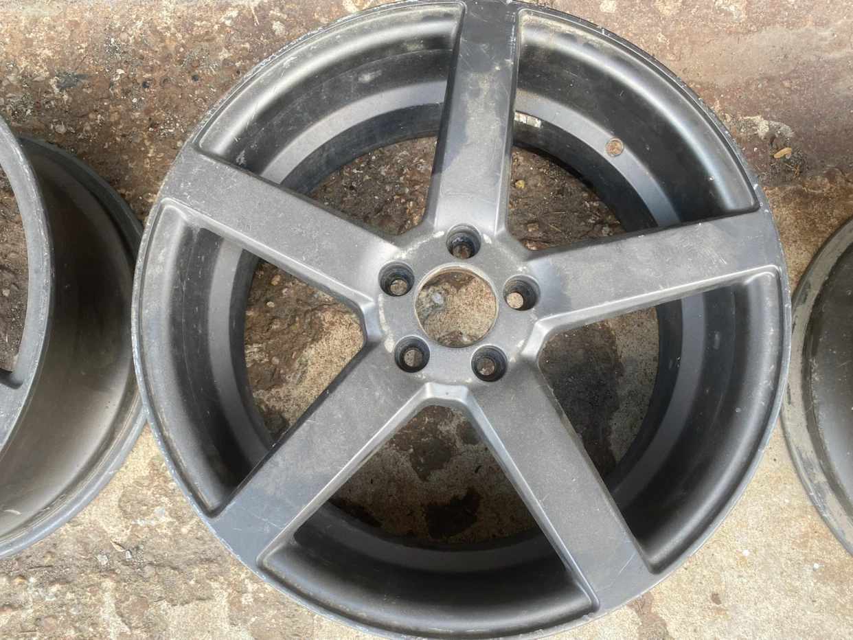 Grey 5-Spoke Aftermarket Rims (Set of 4) - photo 4